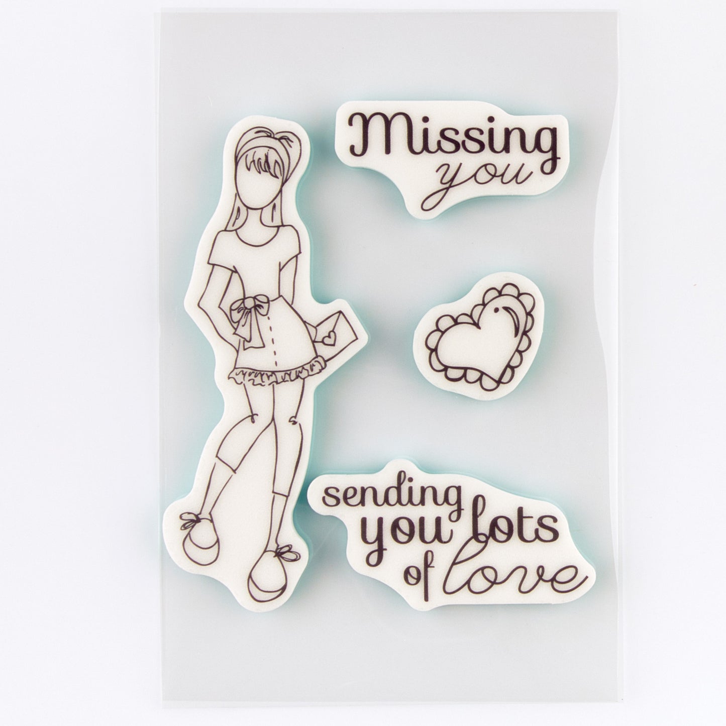 Prima Marketing - Sellos Hule - JN Lots Of Love