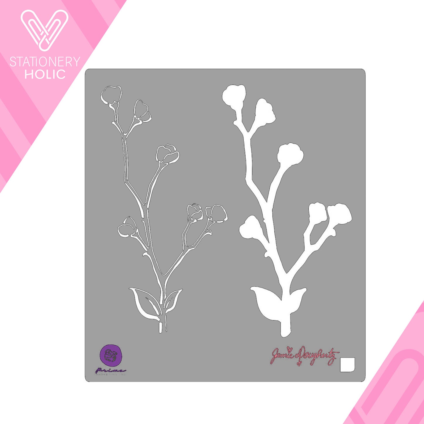 Prima Marketing - Stencil 6 x 6 - Sweet Tea