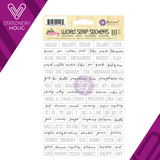 Prima Marketing - Stickers - JN Word Strip
