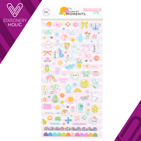 Hip Kit Club - Puffy Stickers Icons - Sweet Moments