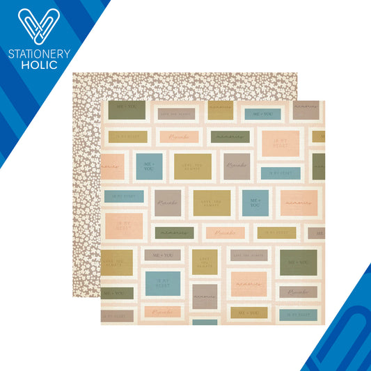 Simple Stories - Hoja Papel 12 x 12 - Remember - So Loved