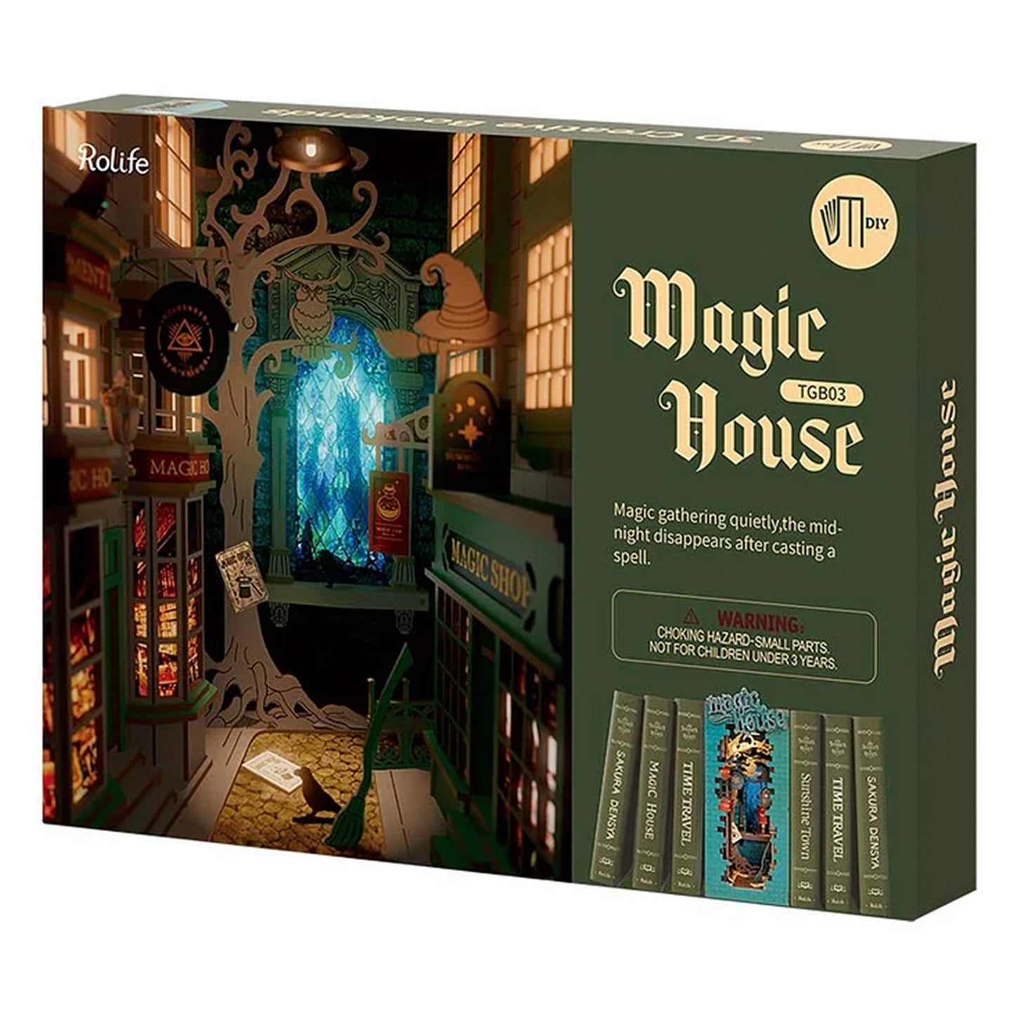 Robotime - Booknook - Magic House