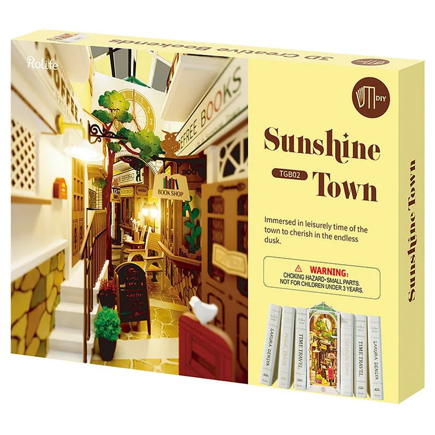 Robotime - Booknook - Sunshine Town