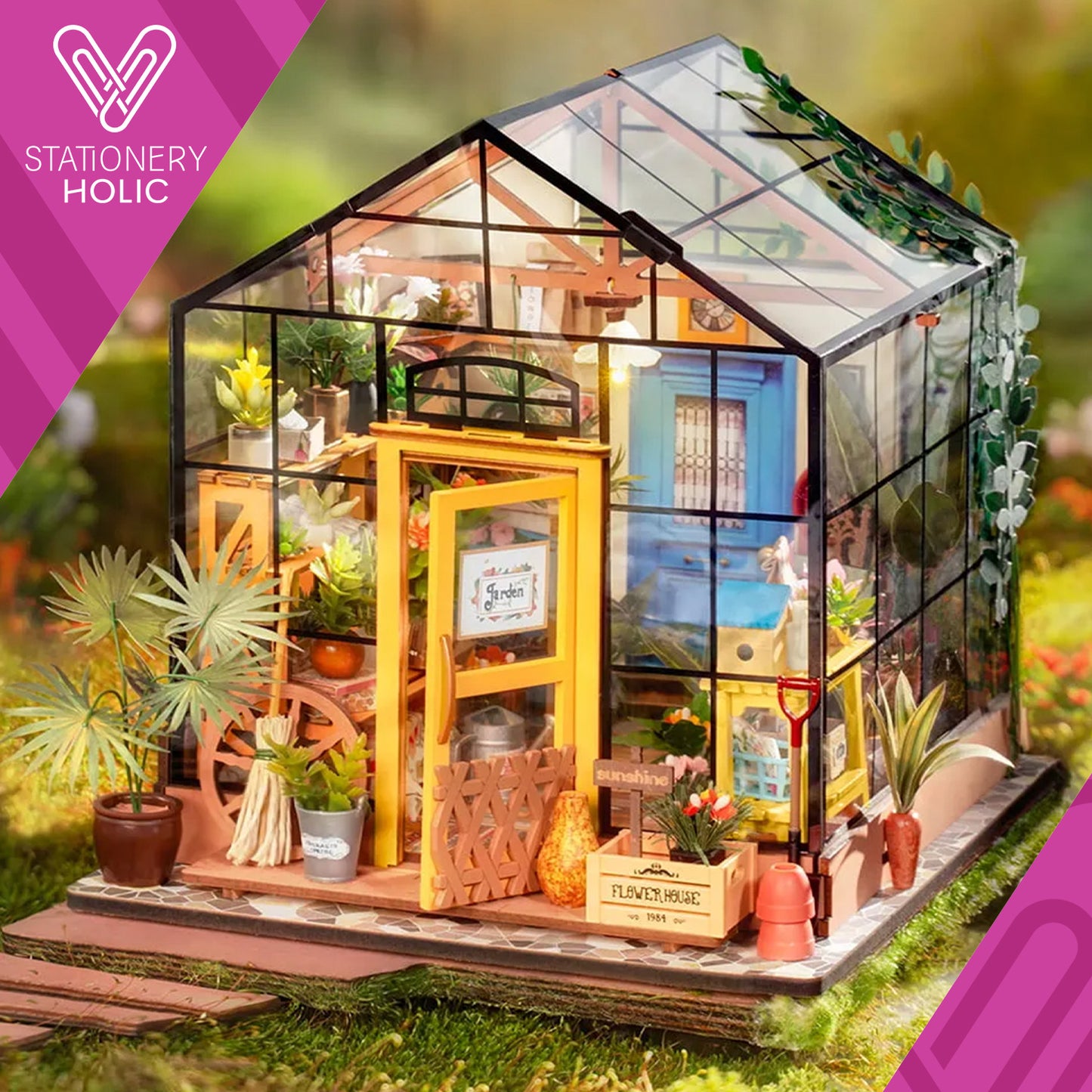 Rolife - Miniature House - Cathy's Flower House