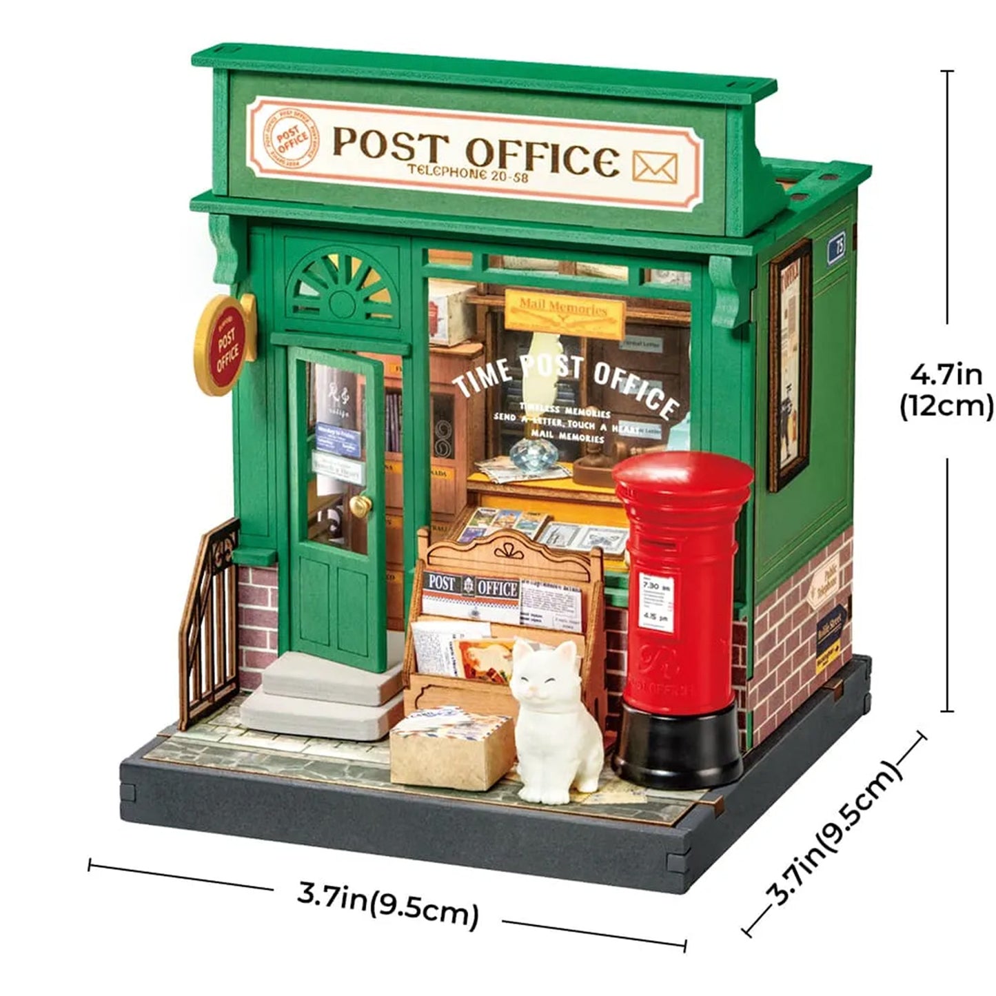 Robotime - Miniature House Mini - Century Post Office