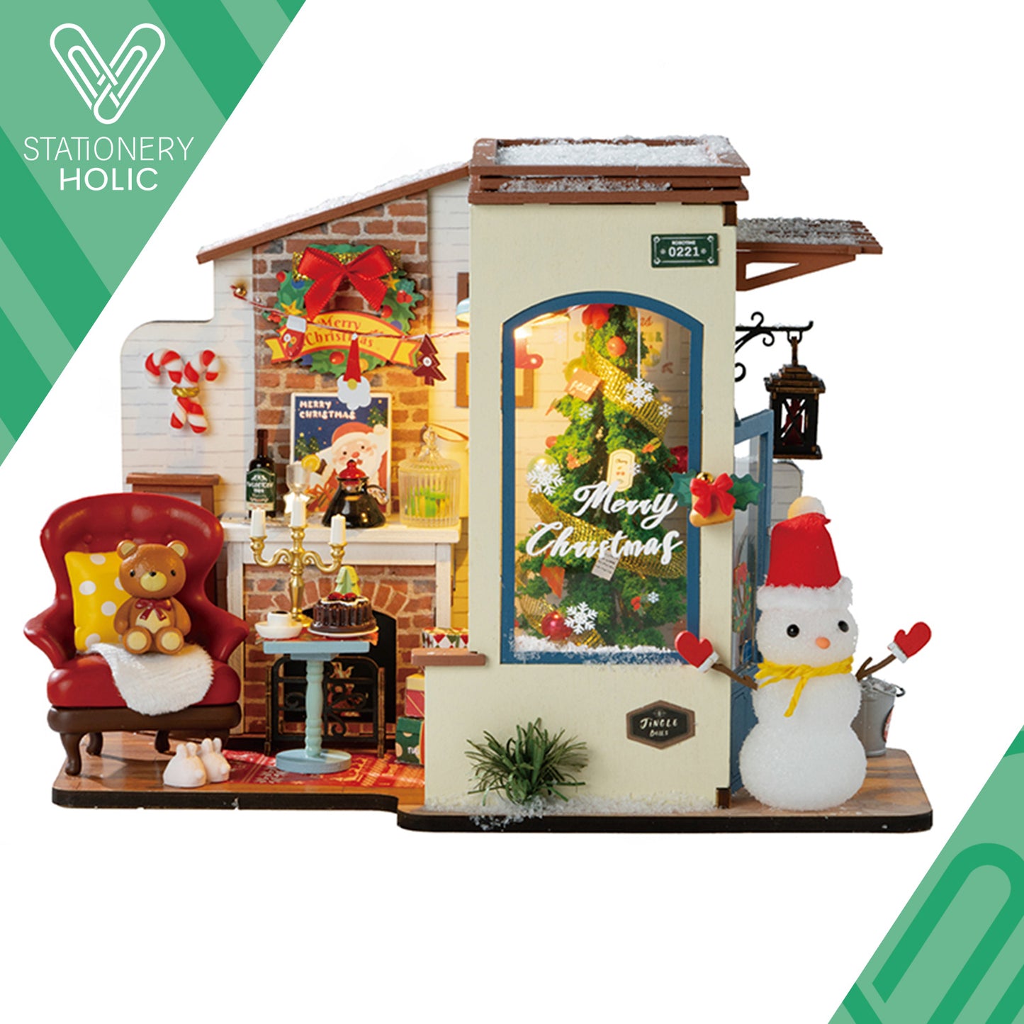 Robotime - Miniature House - Snow House