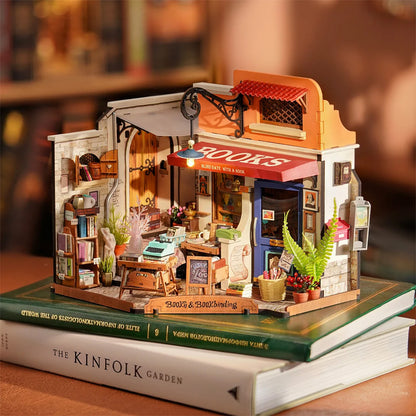 Rolife - Miniature House - Corner Bookstore