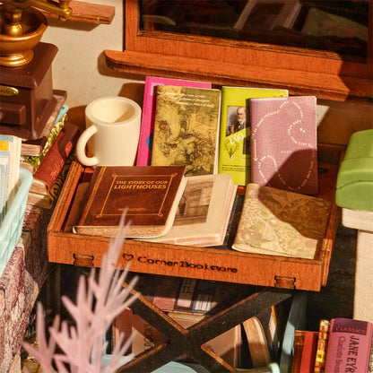 Rolife - Miniature House - Corner Bookstore