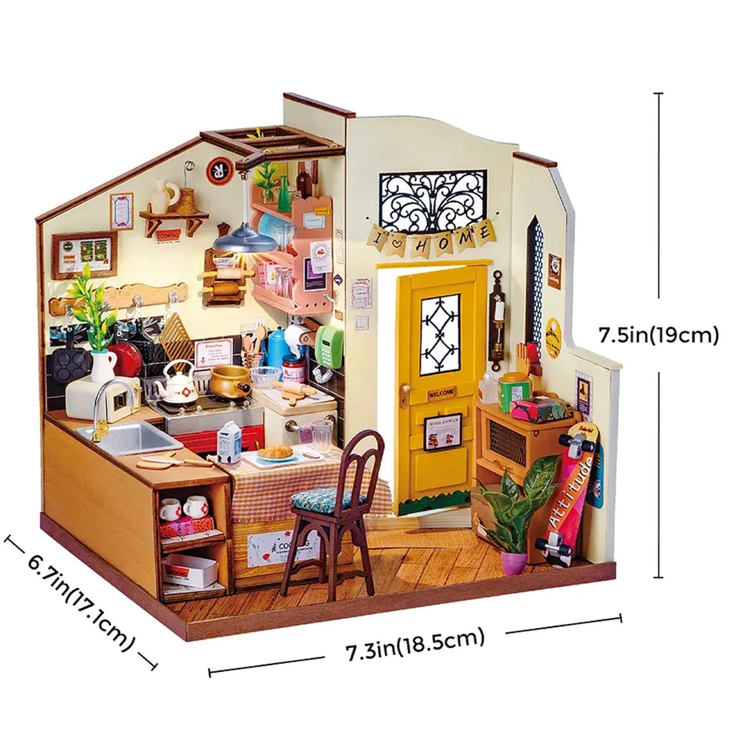 Rolife - Miniature House - Cozy Kitchen