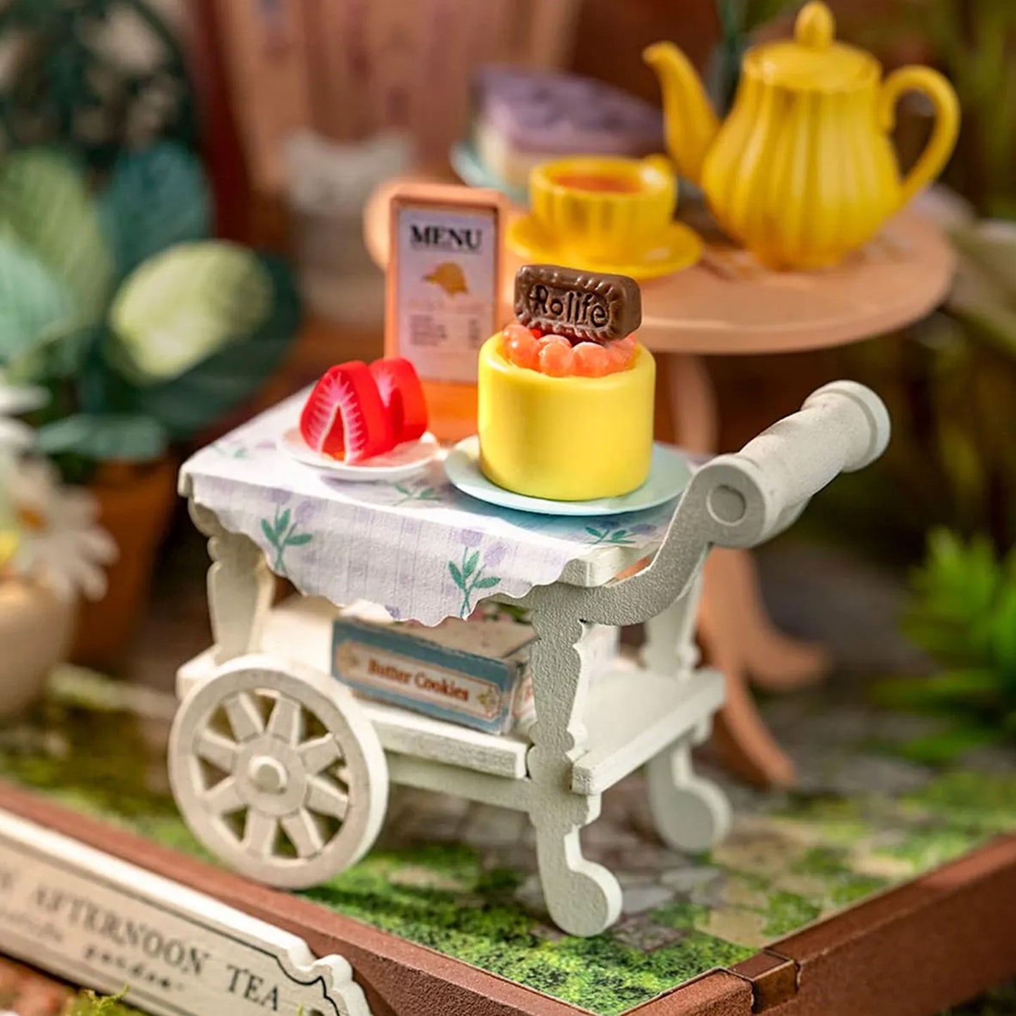 Robotime - Miniature House Mini - Fancy Tea Yard