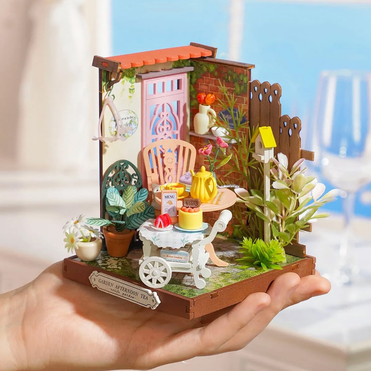 Robotime - Miniature House Mini - Fancy Tea Yard