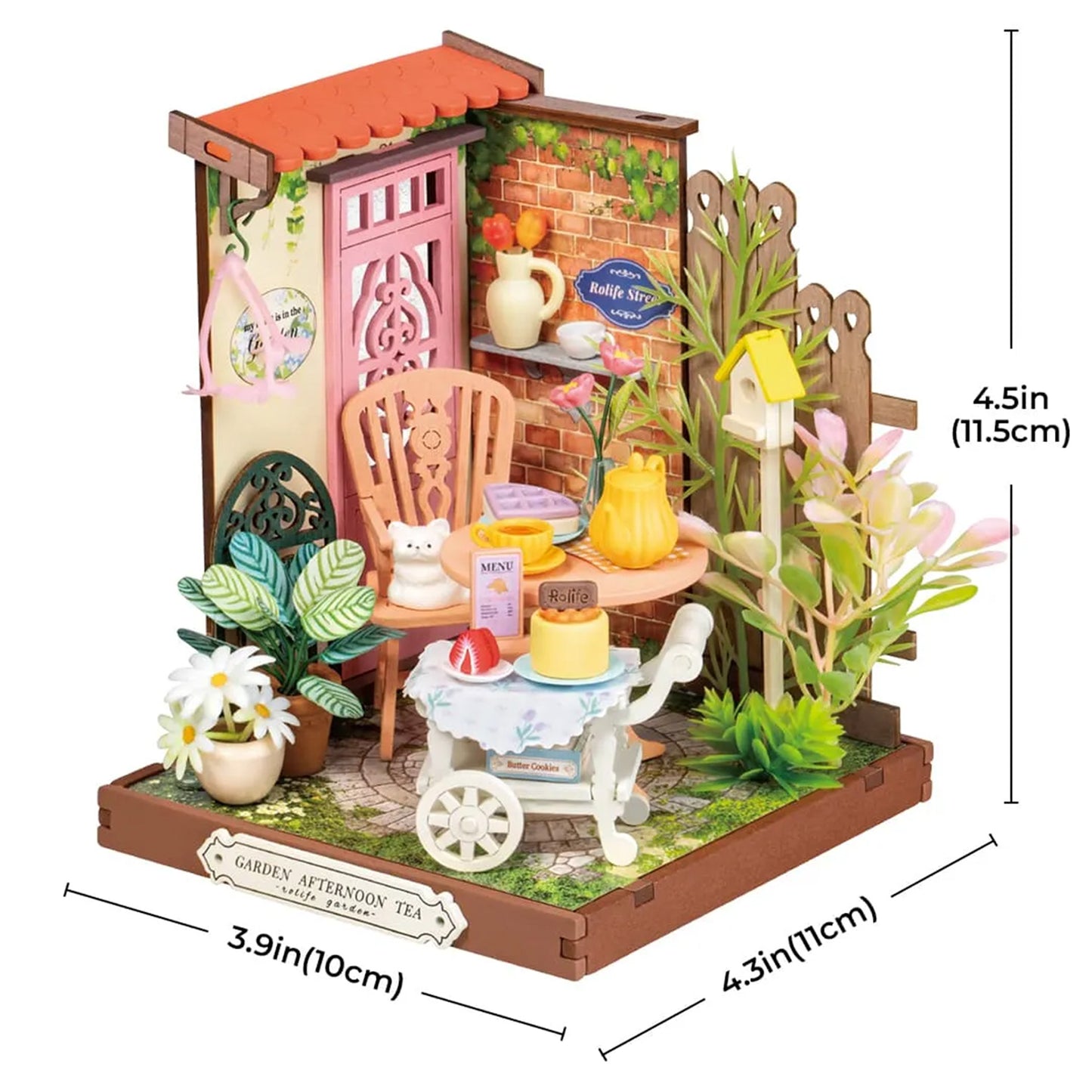 Robotime - Miniature House Mini - Fancy Tea Yard