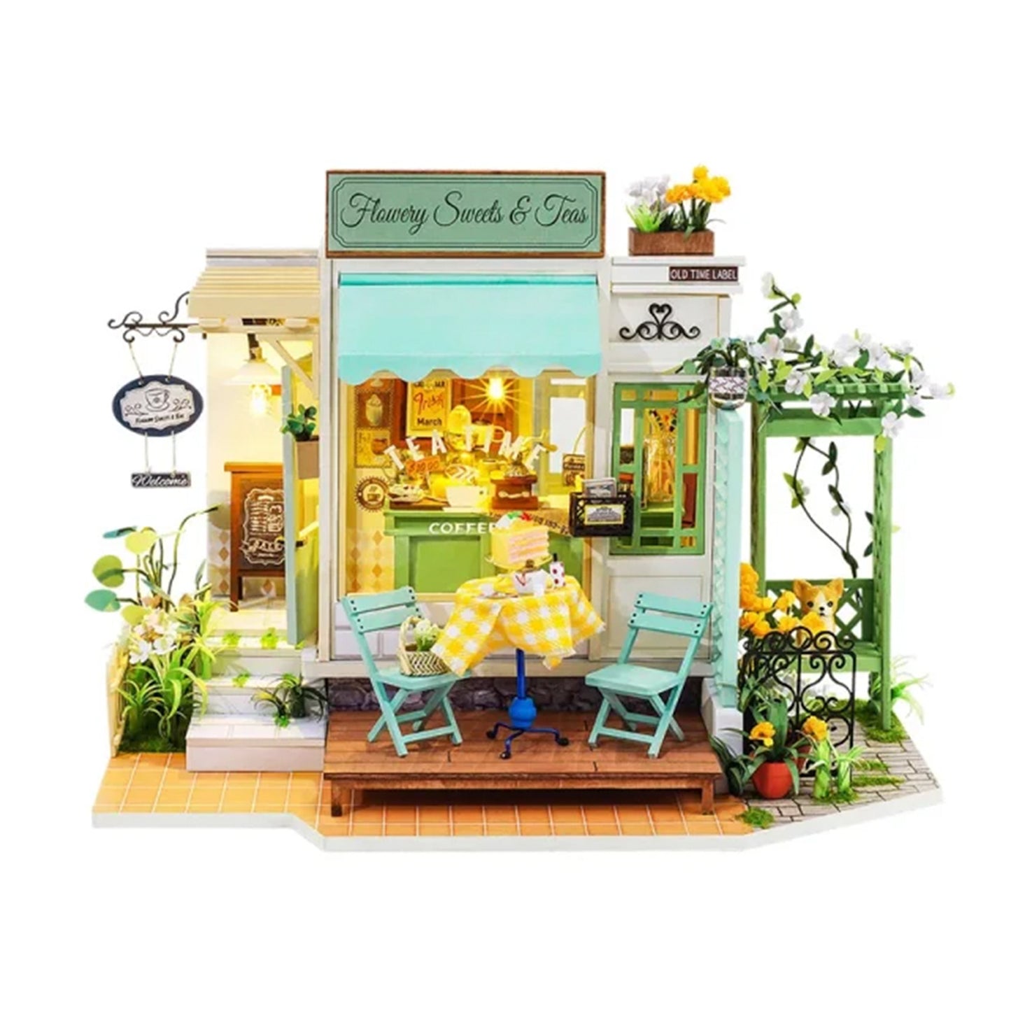 Rolife - Miniature House - Flowery Sweets & Teas