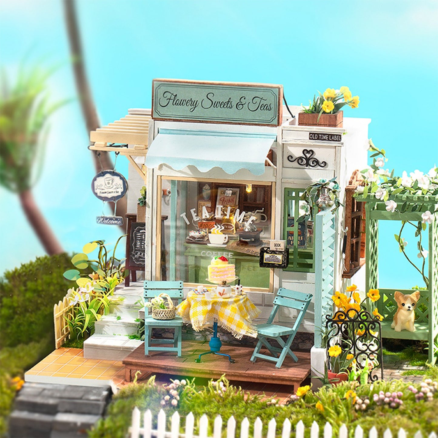 Rolife - Miniature House - Flowery Sweets & Teas