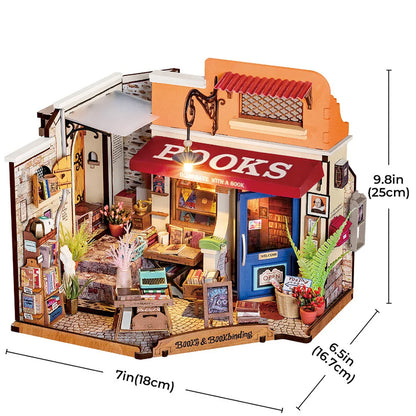 Rolife - Miniature House - Corner Bookstore