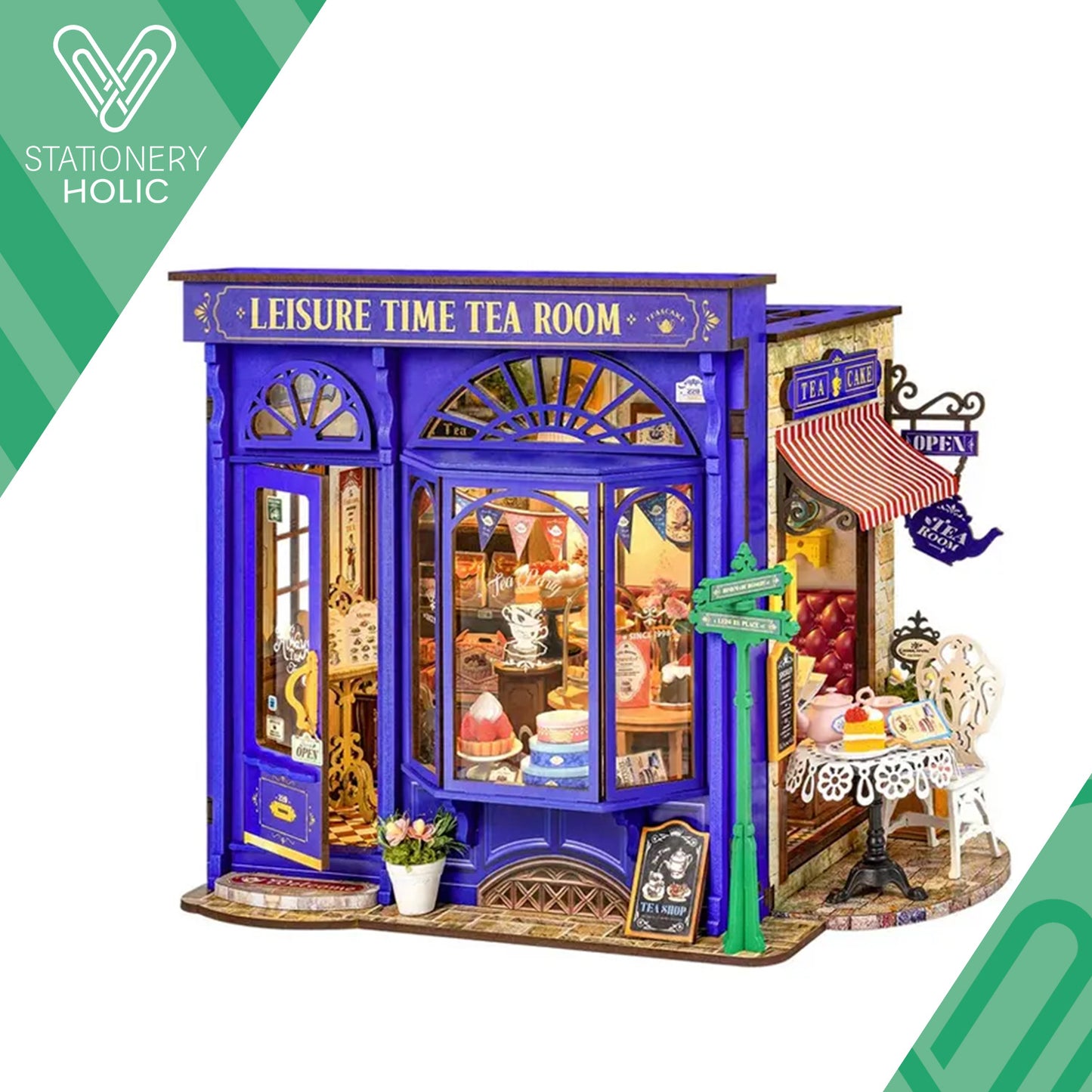 Rolife - Miniature House - Leisure Time Tea Room