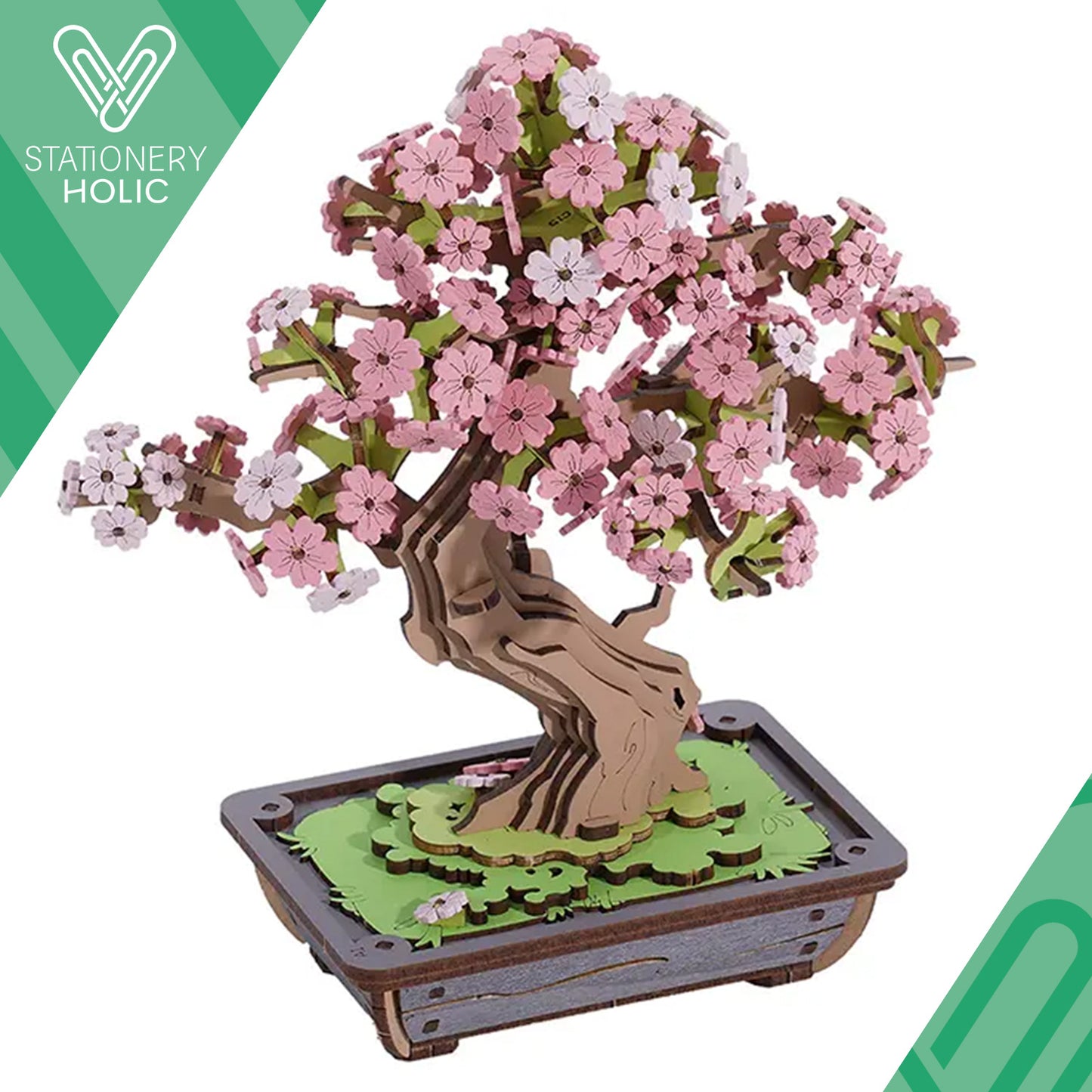 Rolife - Wooden Flowers - Sakura Bonsai