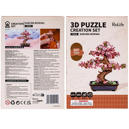 Rolife - Wooden Flowers - Sakura Bonsai