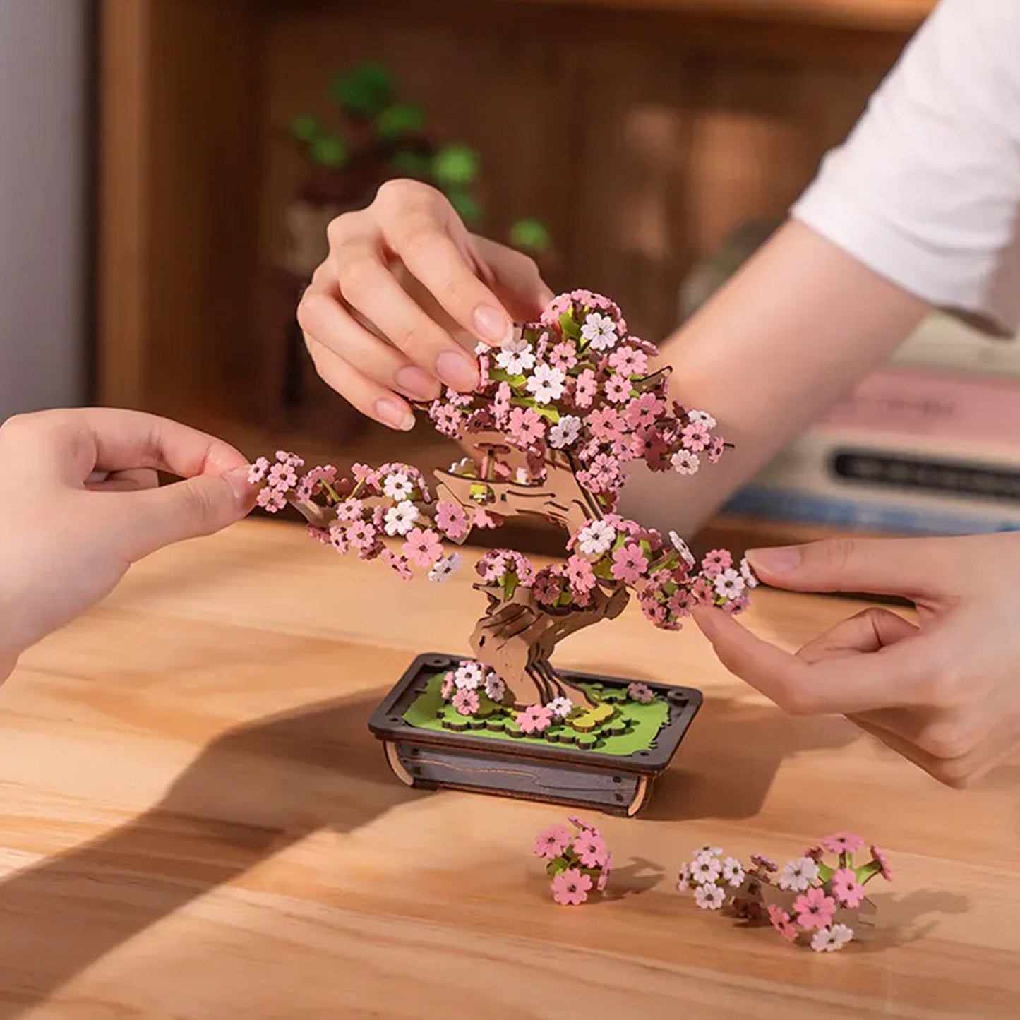 Rolife - Wooden Flowers - Sakura Bonsai