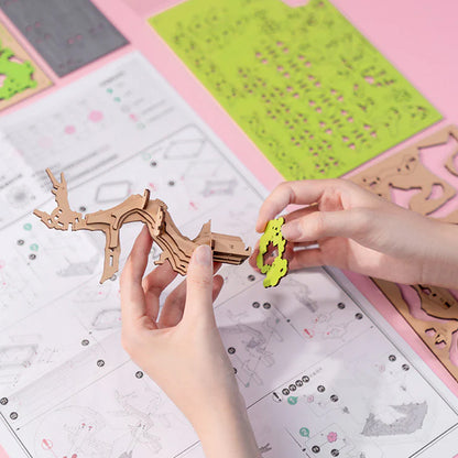 Rolife - Wooden Flowers - Sakura Bonsai