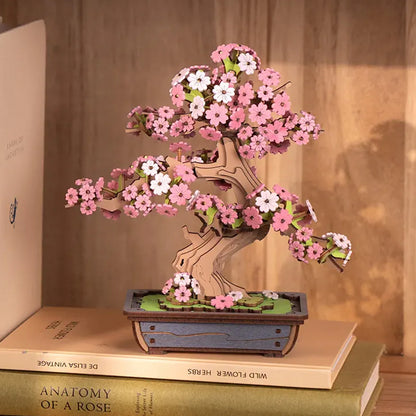 Rolife - Wooden Flowers - Sakura Bonsai