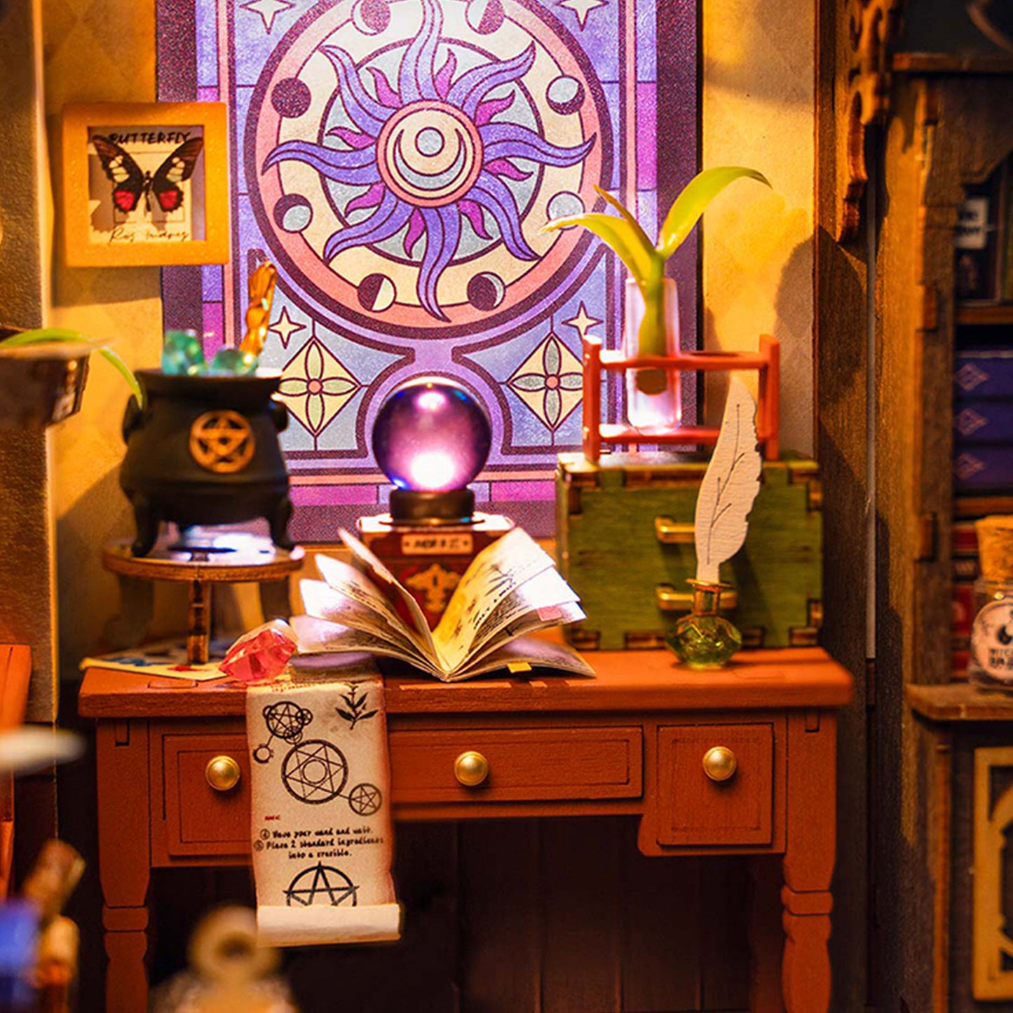 Rolife - Miniature House - The Magic Study