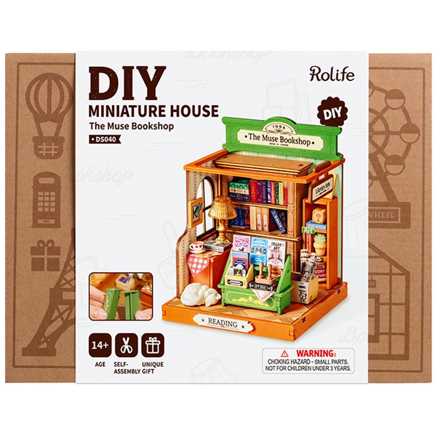 Rolife - Miniature House Mini L - The Muse Bookshop