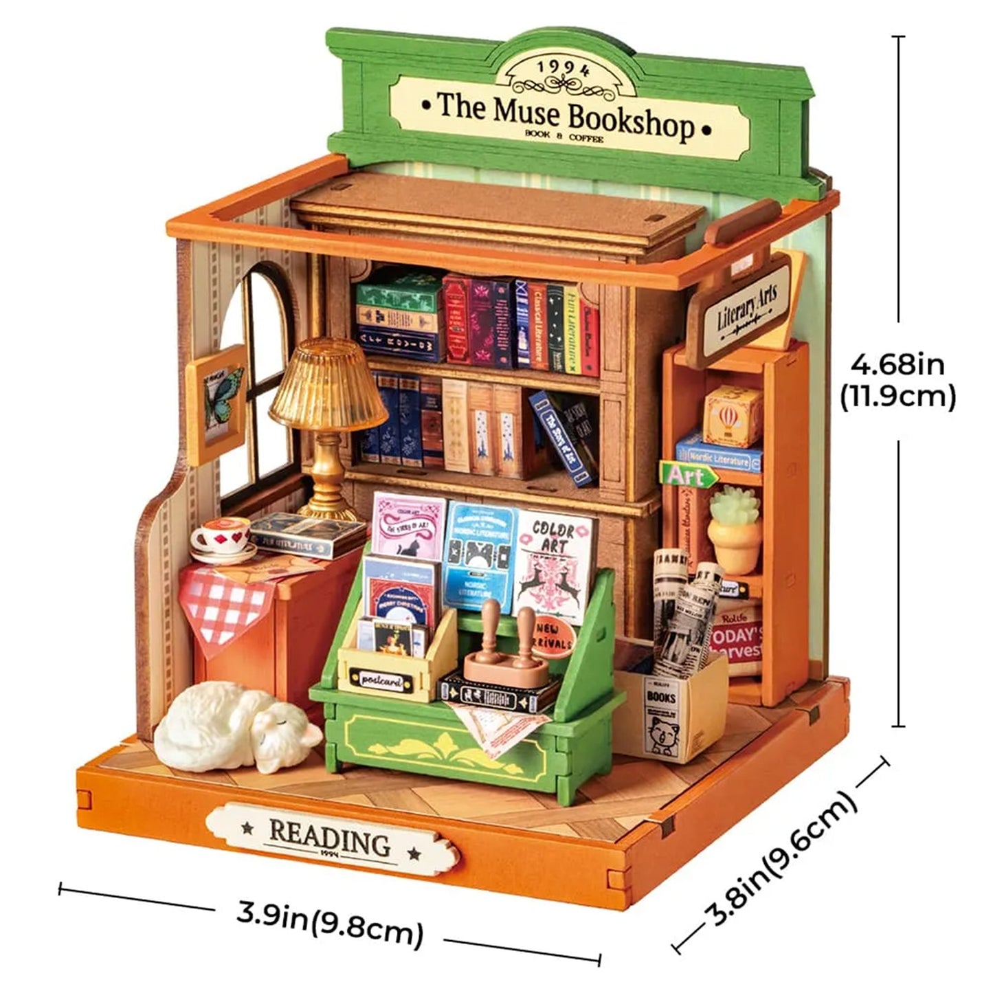 Robotime - Miniature House Mini - The Muse Bookshop