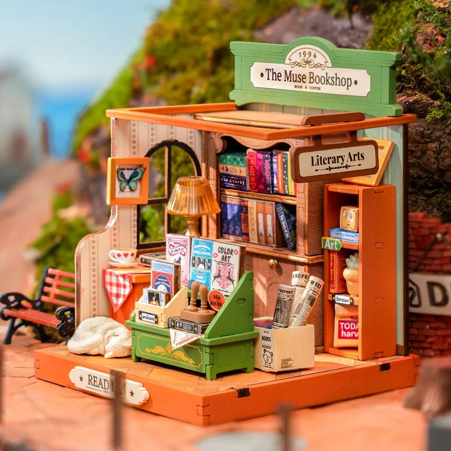 Robotime - Miniature House Mini - The Muse Bookshop