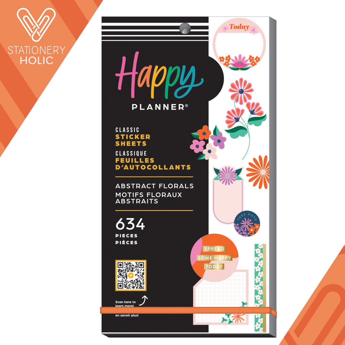 Happy Planner - Sticker Book - Abstract Florals