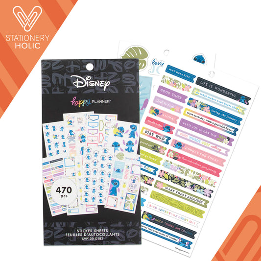 Happy Planner - Sticker Book - Disney Aloha Stitch