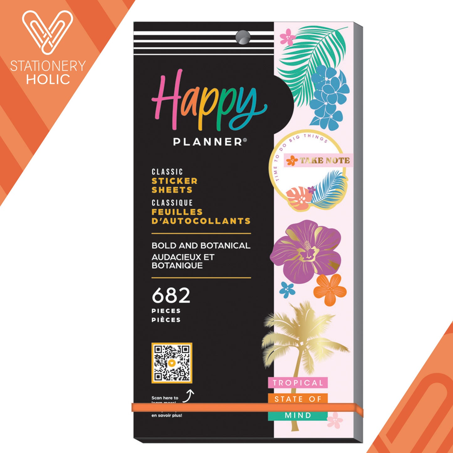 Happy Planner - Sticker Book - Bold and Botanical