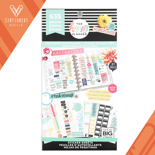 Happy Planner - Sticker Book - Empowering Woman