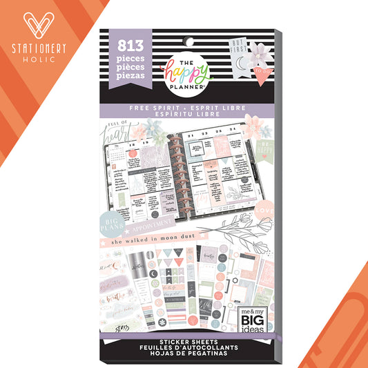 Happy Planner - Sticker Book - Free Spirit