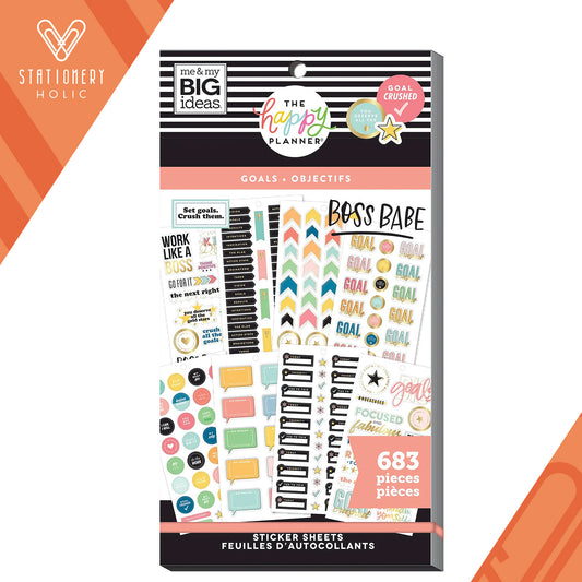 Happy Planner - Sticker Book - Goals