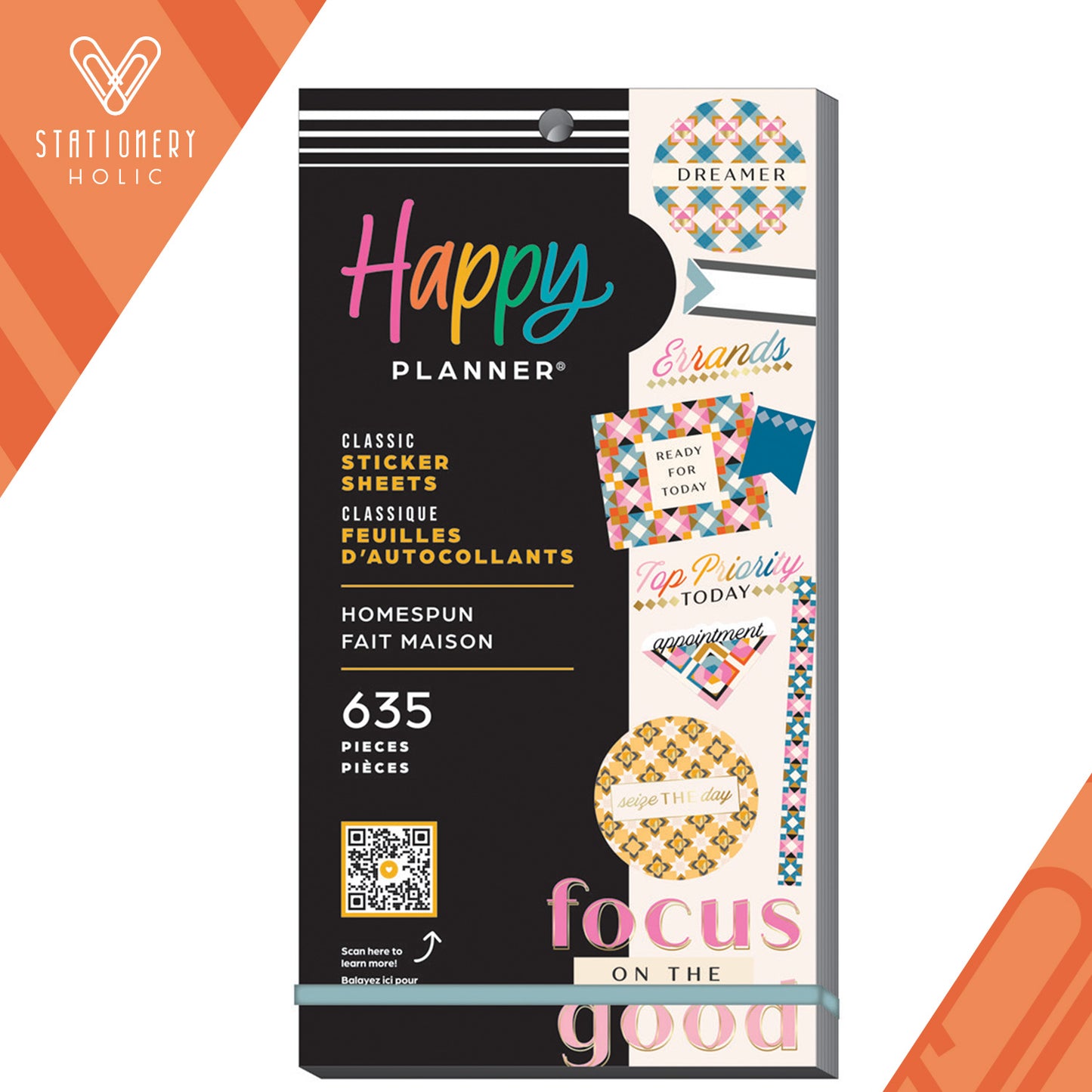 Happy Planner - Sticker Book - Homespun