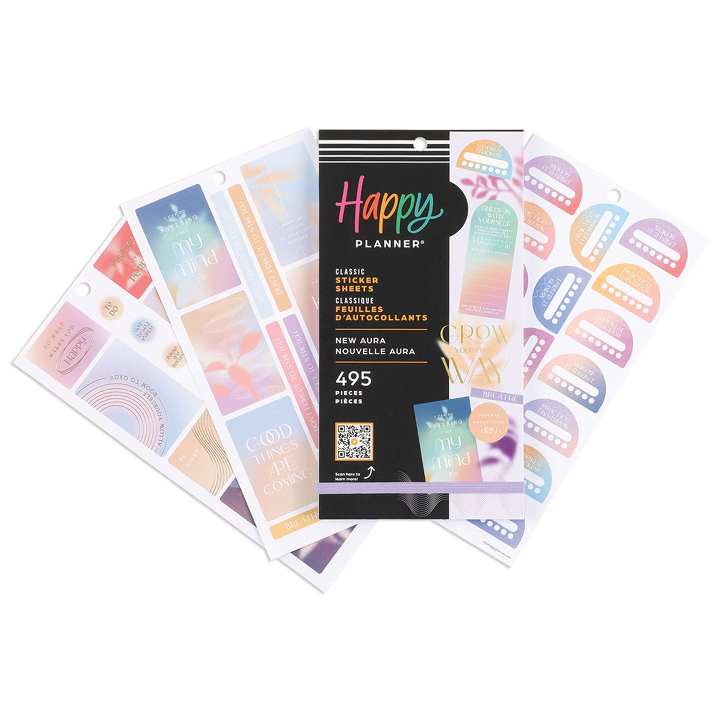 Happy Planner - Sticker Book - New Aura