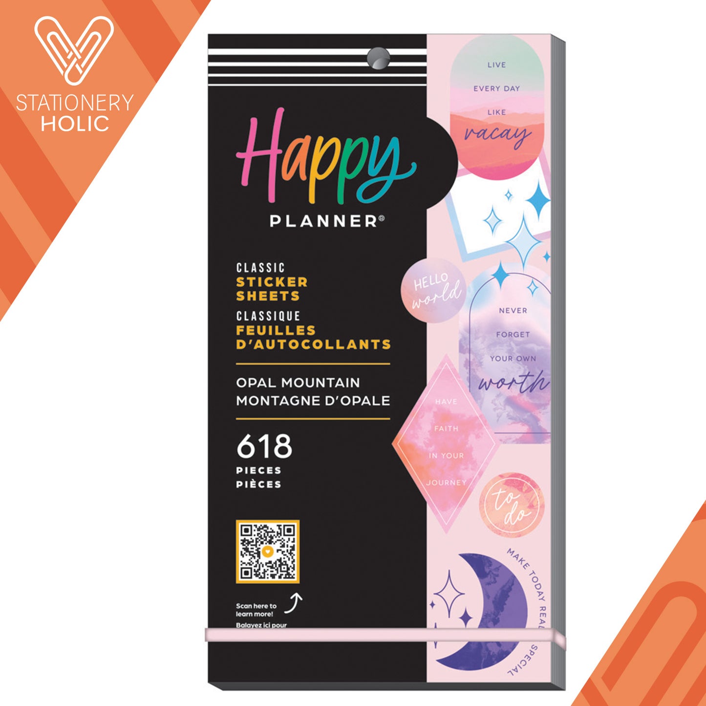 Happy Planner - Sticker Book - Opal Mountain