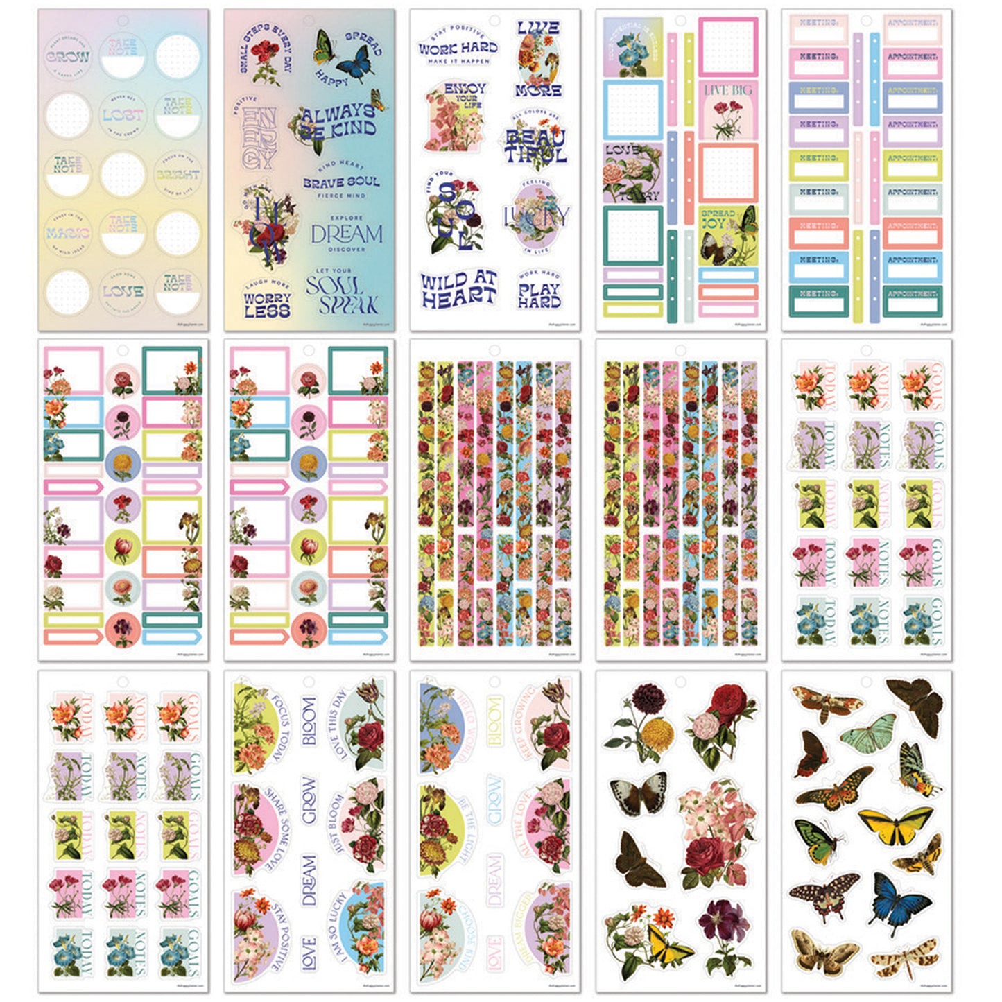 Happy Planner - Sticker Book - Seeds Of Joy