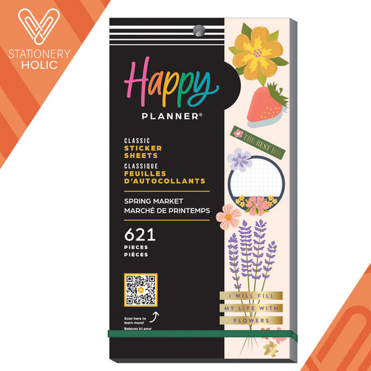 Happy Planner - Sticker Book - Spring Market