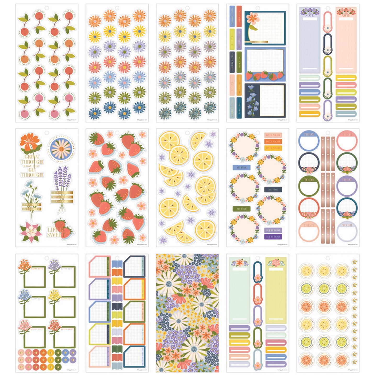 Happy Planner - Sticker Book - Spring Market