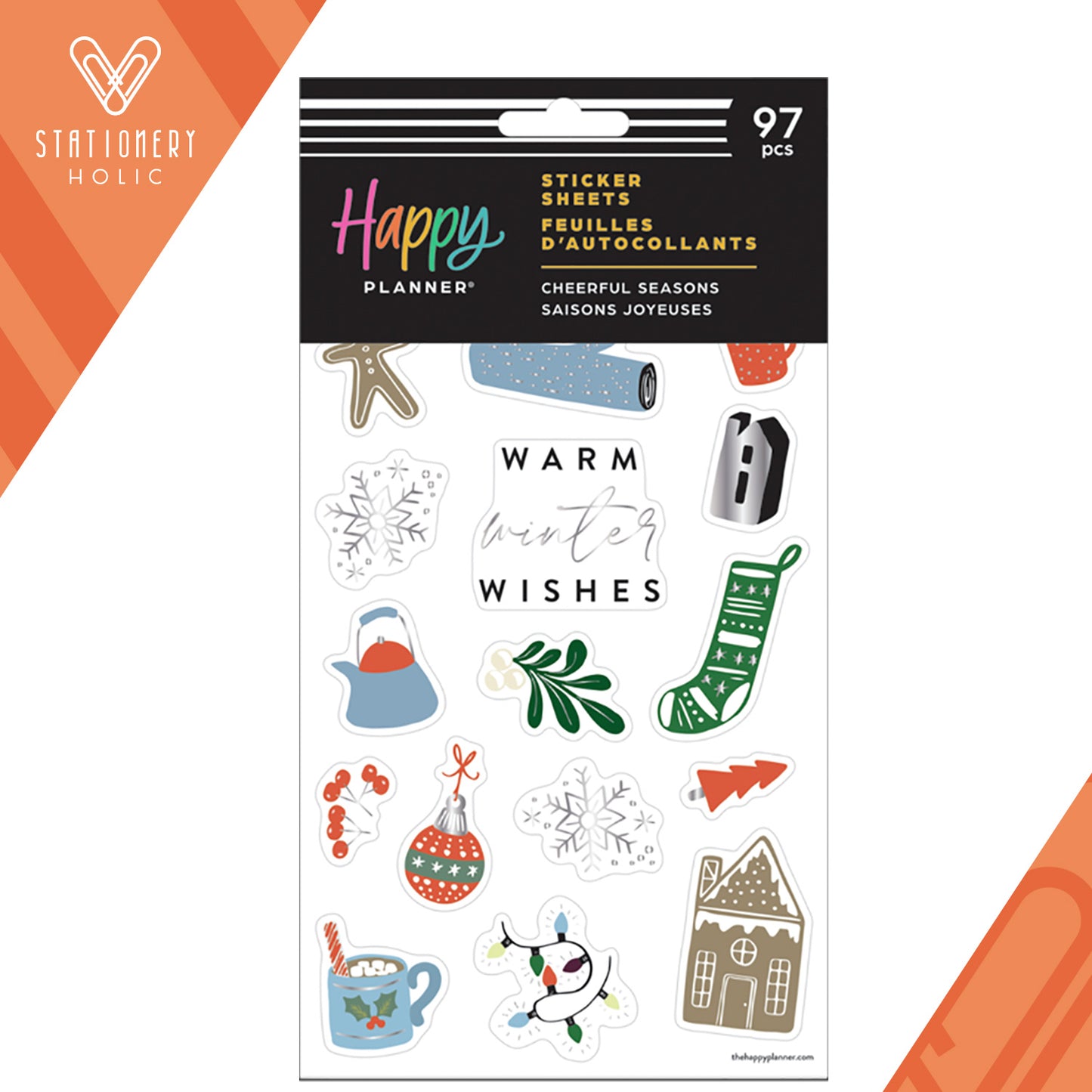 Happy Planner - Sticker Pad - Cheerful Seasons