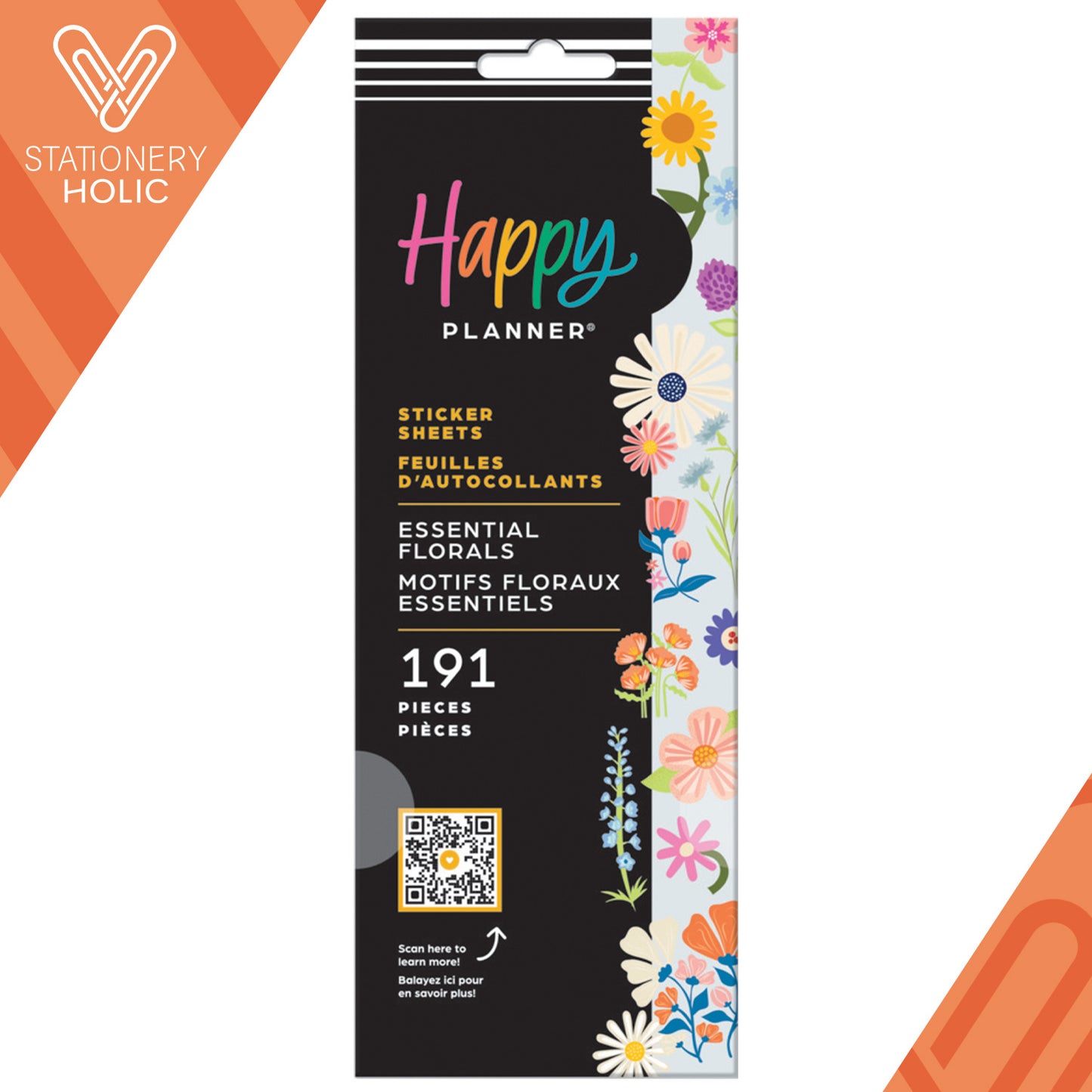 Happy Planner - Sticker Bloc - Essential Floral