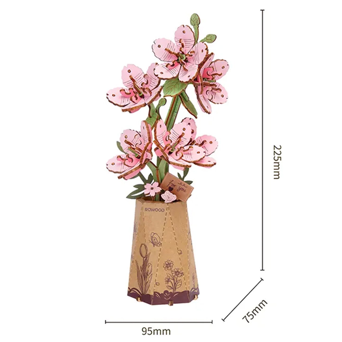 Rolife - Wooden Flowers - Sakura