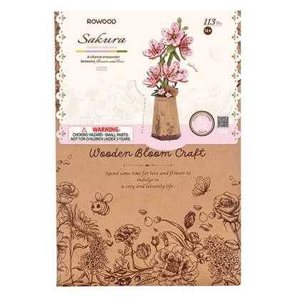 Rolife - Wooden Flowers - Sakura