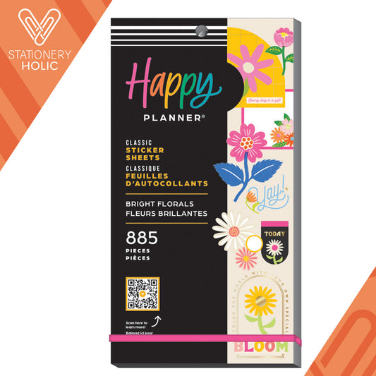 Happy Planner - Sticker Book - Bright Florals