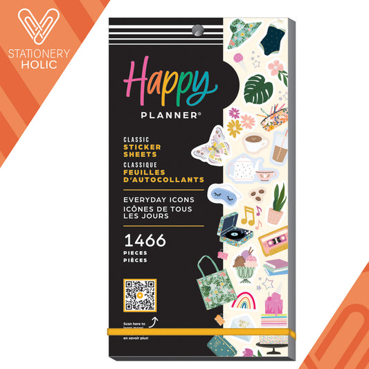 Happy Planner - Sticker Book - Everyday Icons