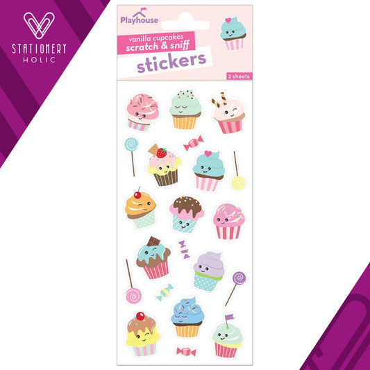 Paper House - Stickers Scratch and Sniff - Vanilla Cupcakes