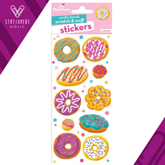 Paper House - Stickers Scratch and Sniff - Vanilla Donuts