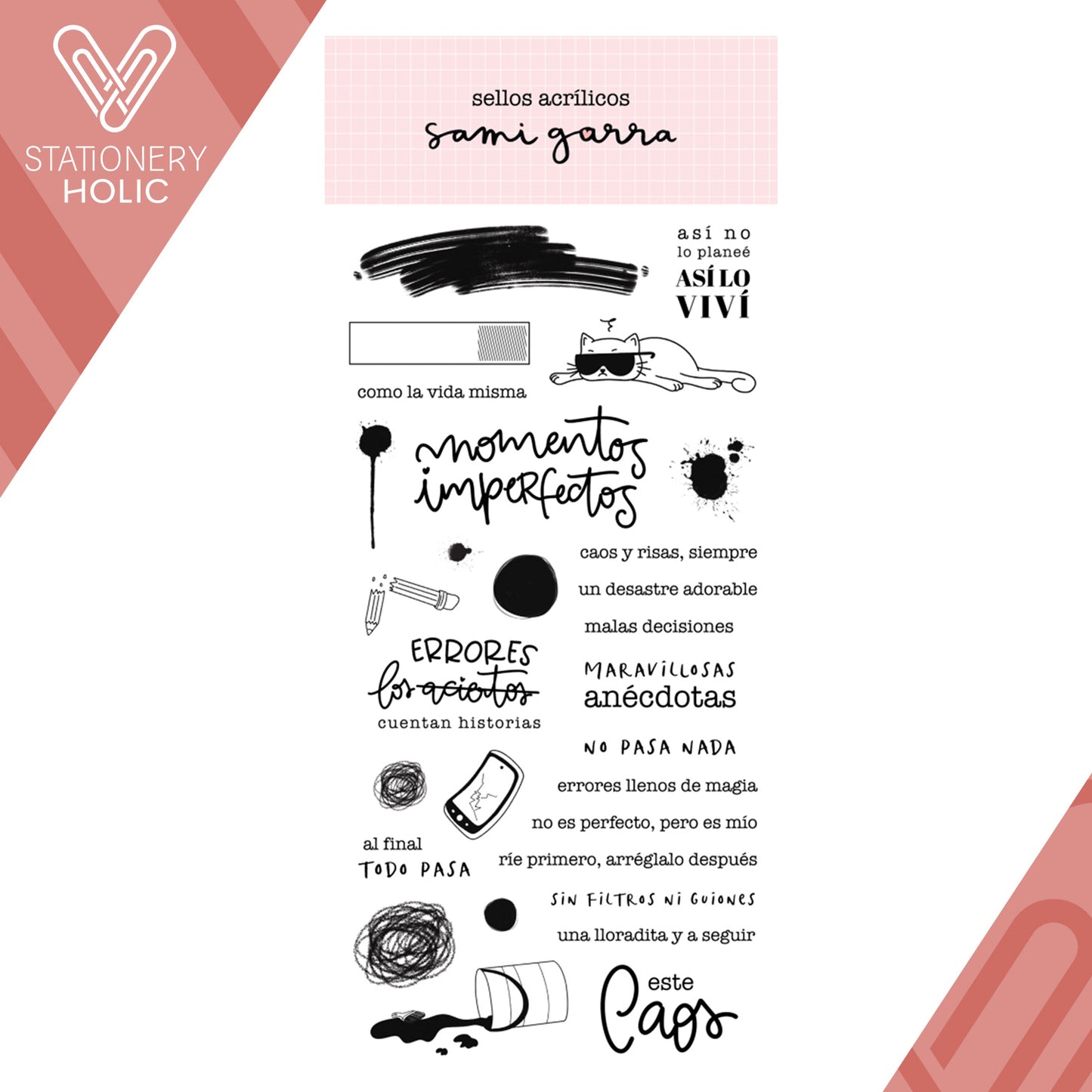 Sami Garra - Sello 4 x 8 - Momentos Imperfectos